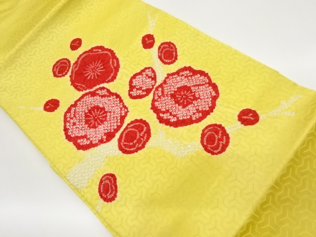 絞り梅模様名古屋帯